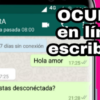 Como ELIMINAR el escribiendo en WhatsApp