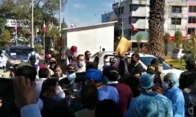 Presidente es abucheado
