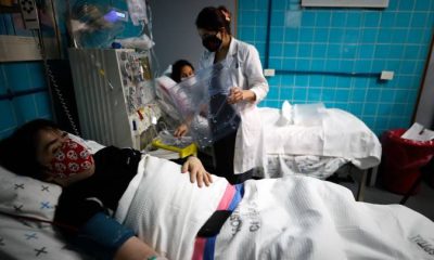 Contagiados en hospitales de Argentina