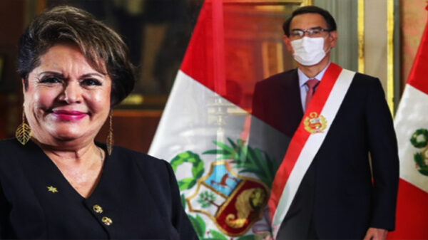 Ministra de la Mujer Sasieta