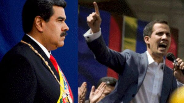 nicolàs maduro y juan guaidó