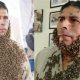 Apicultor Eusebio Pinto cubierto de abejas en Sucre, Bolivia, transmitiendo un mensaje viral sobre la protección del medioambiente y la polinización.