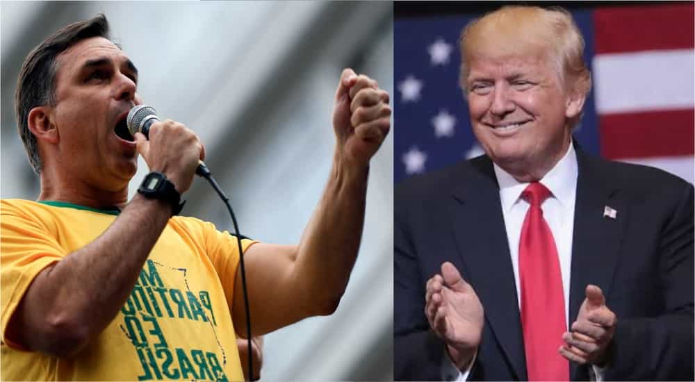El senador brasileño Flávio Bolsonaro emitió un comunicado desde Washington D.C. autoproclamándose presidente electo y agradeciendo el apoyo de Donald Trump y Javier Milei, mientras enfrenta investigaciones en el STF.