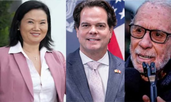 Ricardo Belmont confiesa reunión con Josh Morris de la Embajada de EE. UU. para votar facultades legislativas a Keiko Fujimori.